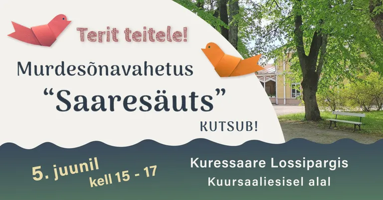 5. juunil ootavad Kuressaare Ametikooli disainisuuna interaktiivse graafika eriala täiskasvanud õppijad kõiki Kuressaare lossiparki.
