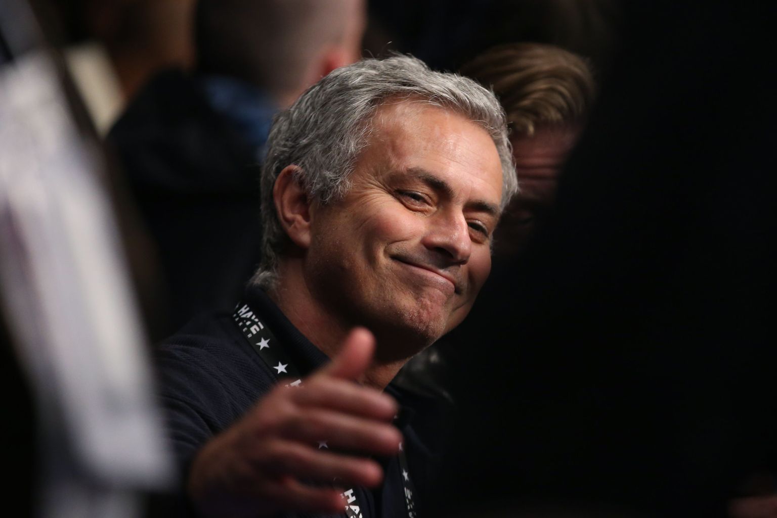 Jose Mourinho laupäeval Londonis poksi jälgimas.