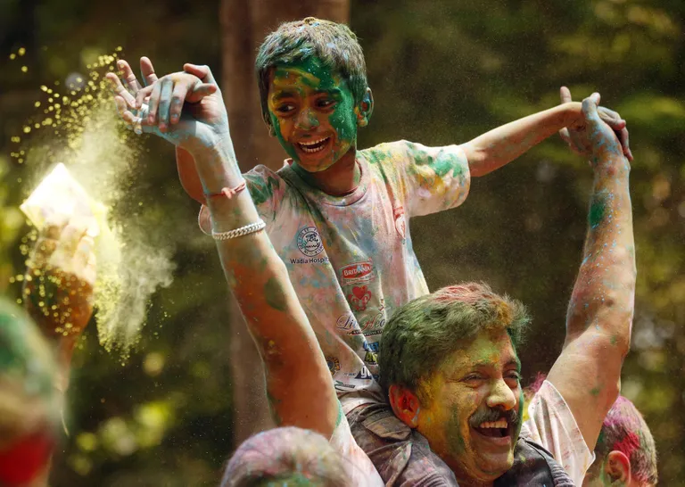 Holi festival Mumbais