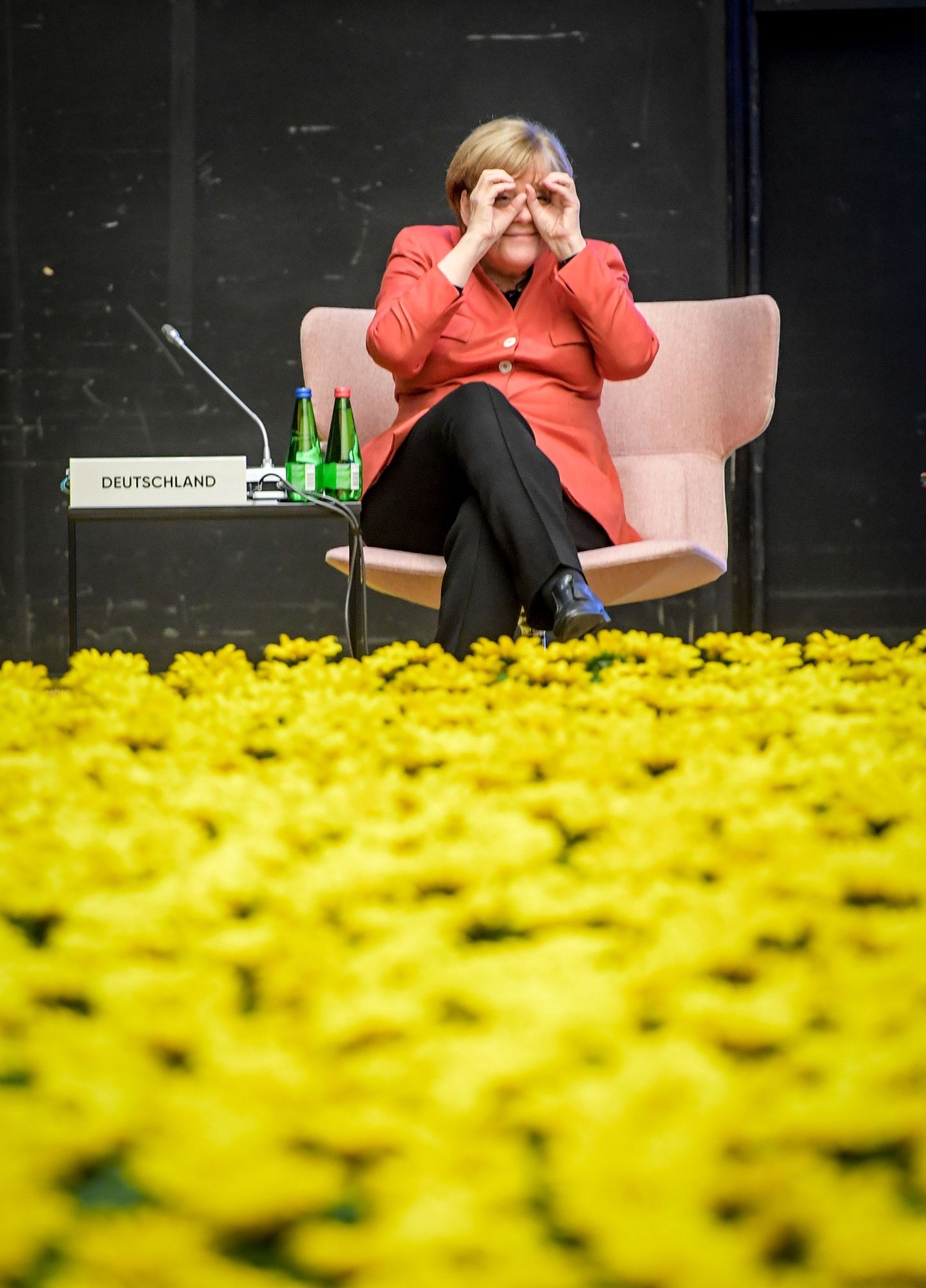 Глава ХДС Ангела Меркель.
