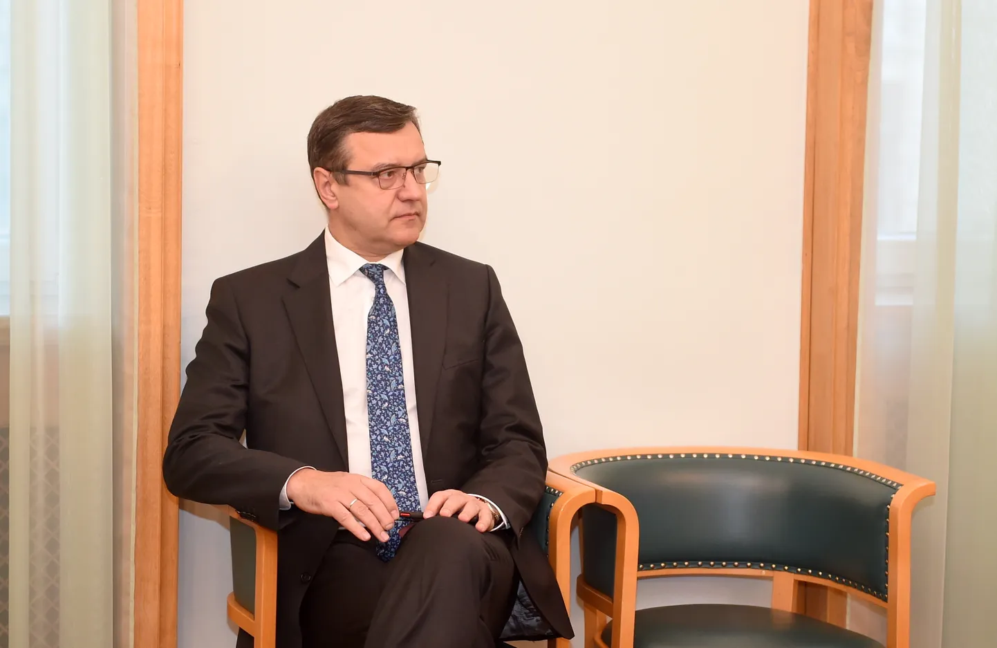 Läti rahandusminister Jānis Reirs.