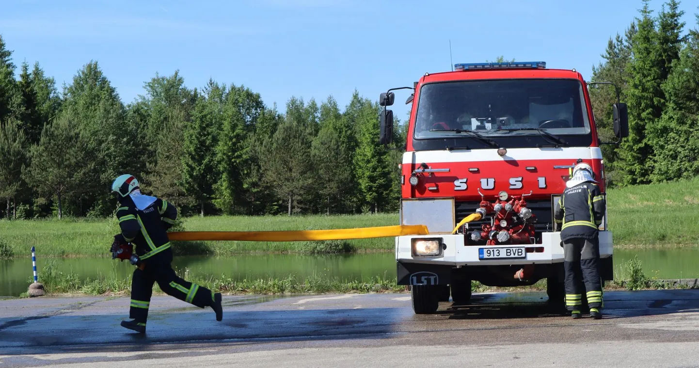 Ida päästekeskuse eliitkomandoks pärjati Rakvere, parimaks vabatahtlike komandoks Kadrina.