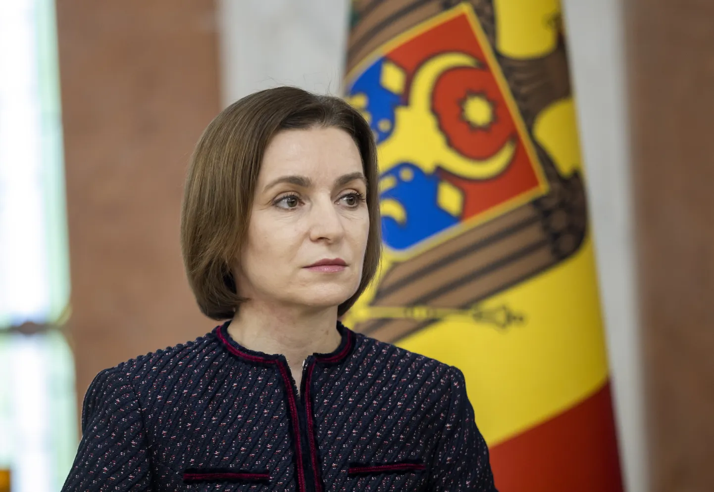 Moldova president Maia Sandu.