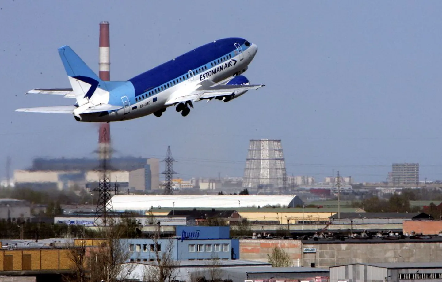 Estonian Airi lennuk.