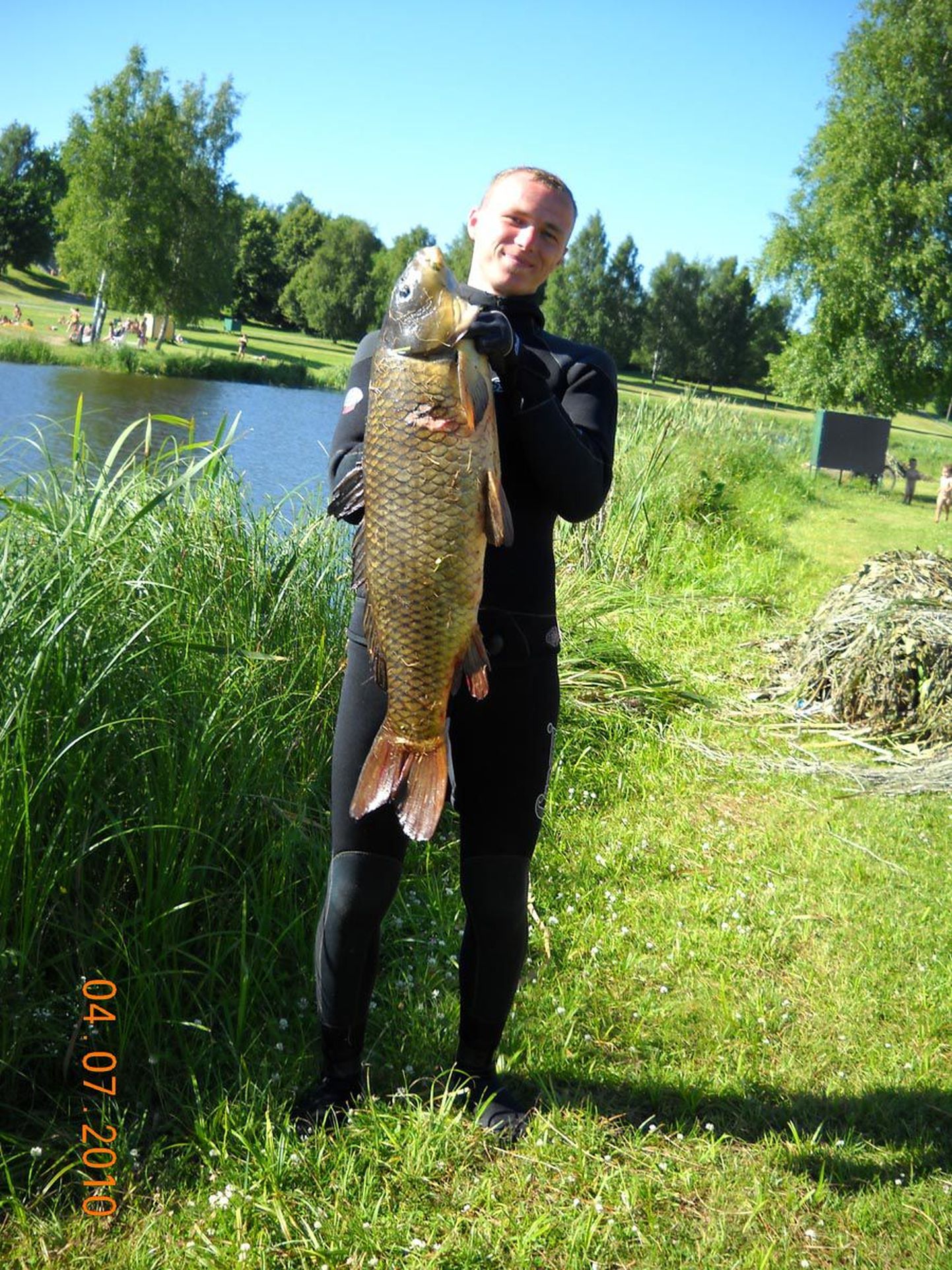 11,9 kilogrammine kala jääb Bojetski suurimale saagile 1200 grammiga alla.