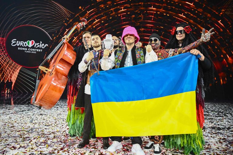 Ukraina esindaja Kalush Orchestra Eurovisioonil.