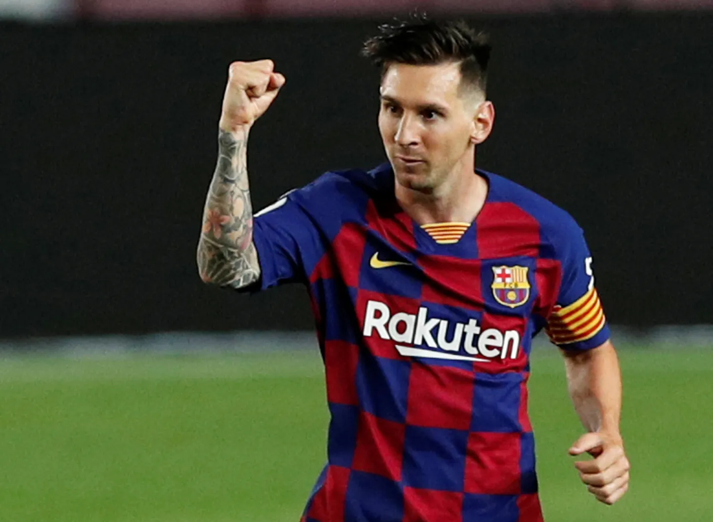 Lionel Messi tabamusest võiduks ei piisanud,.