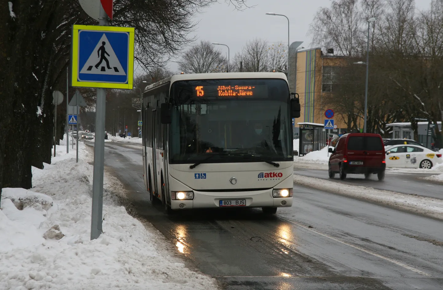 15. liini sõidugraafik muutub kevade alguses.