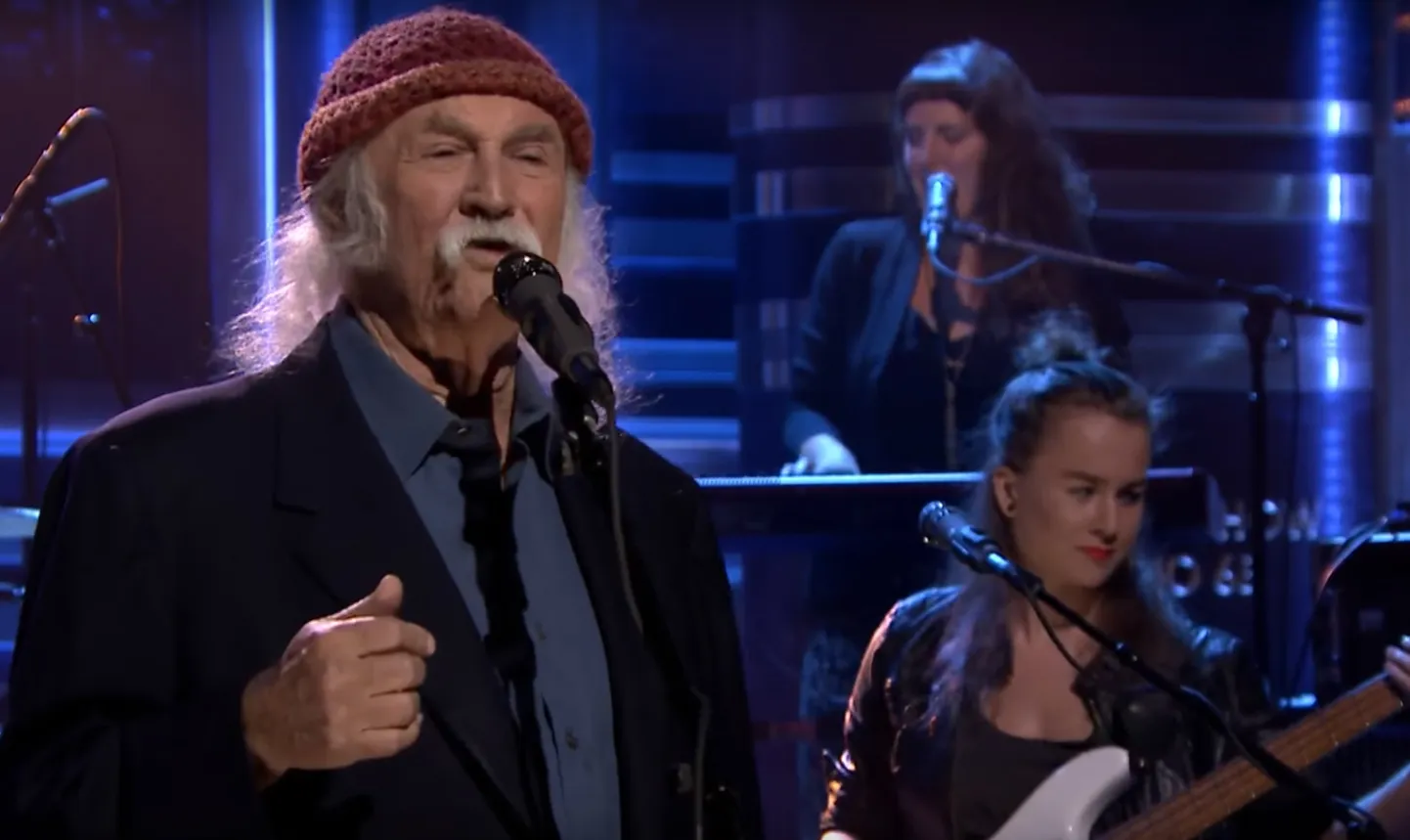 TÕELINE TEGIJA! Mai Leisz musitseerib koos rock´n´roll’i vana­meistri David Crosbyga.
Youtube / Repro