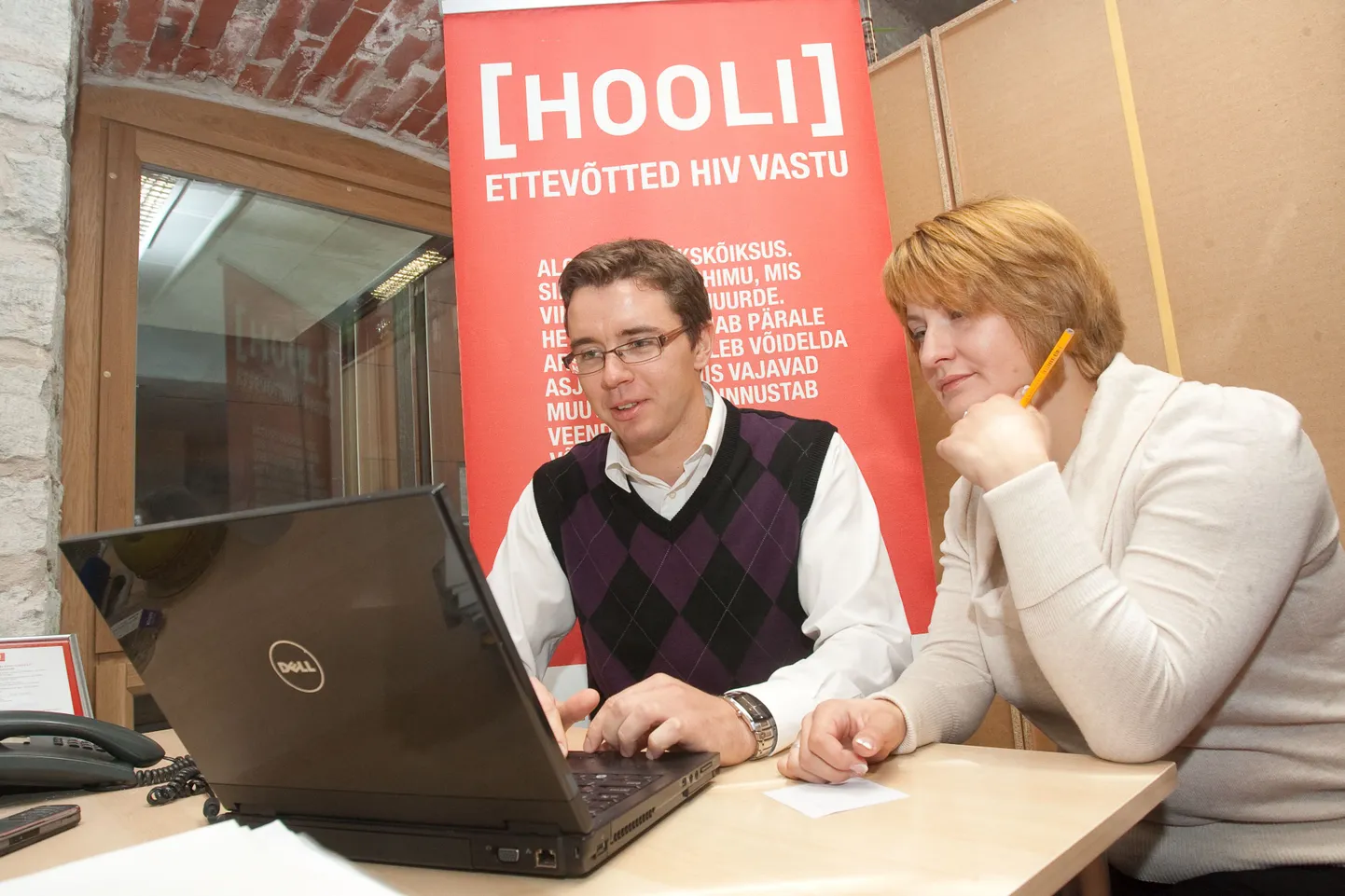 Terve Eesti SA tegevjuht Keit Fomotškin ja koolitaja Julia Kašina.