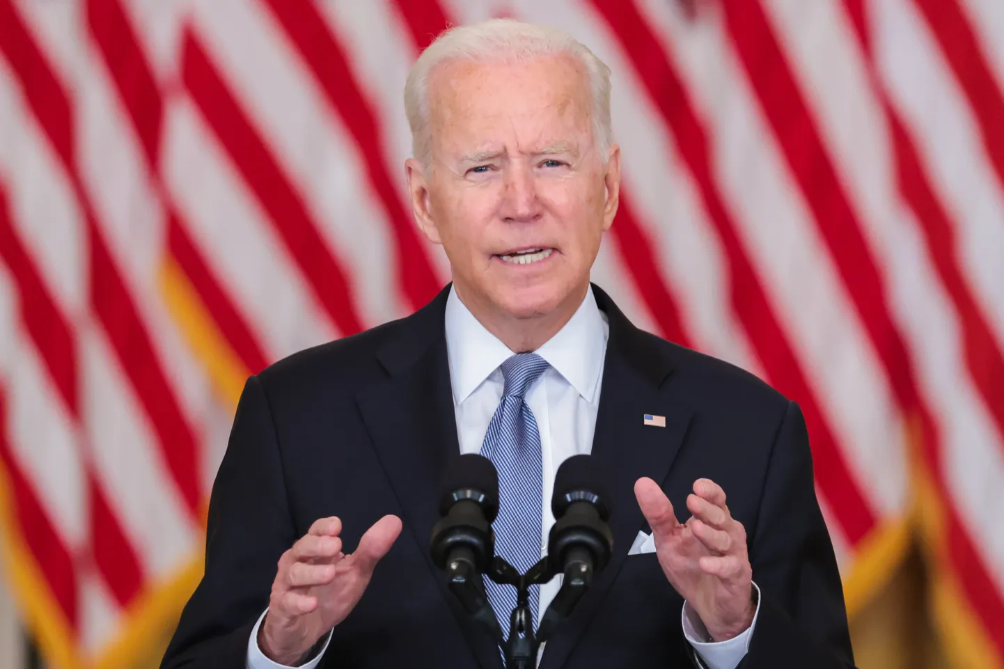 Biden eile Valges Majas.