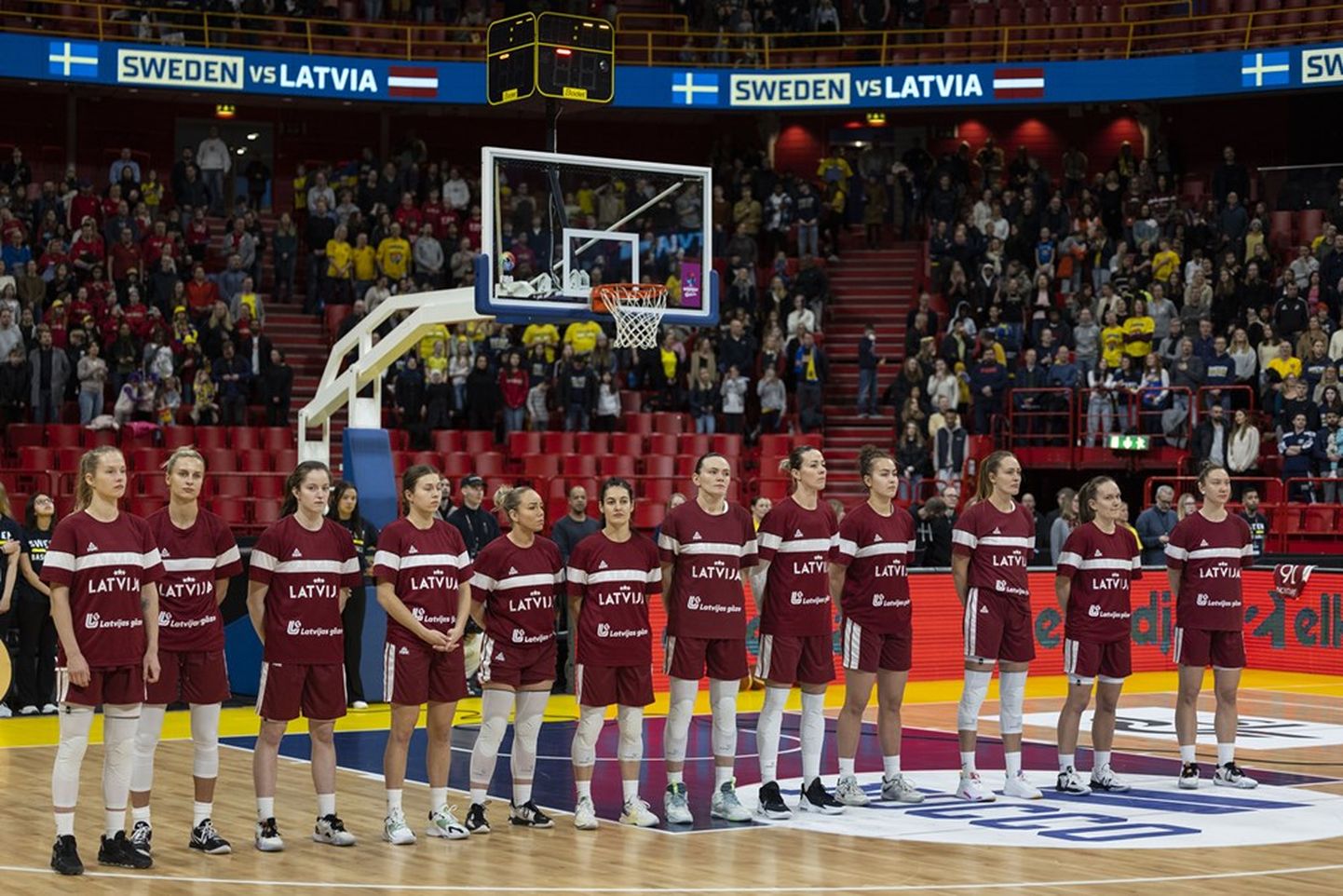 Latvijas izlases basketbolistes