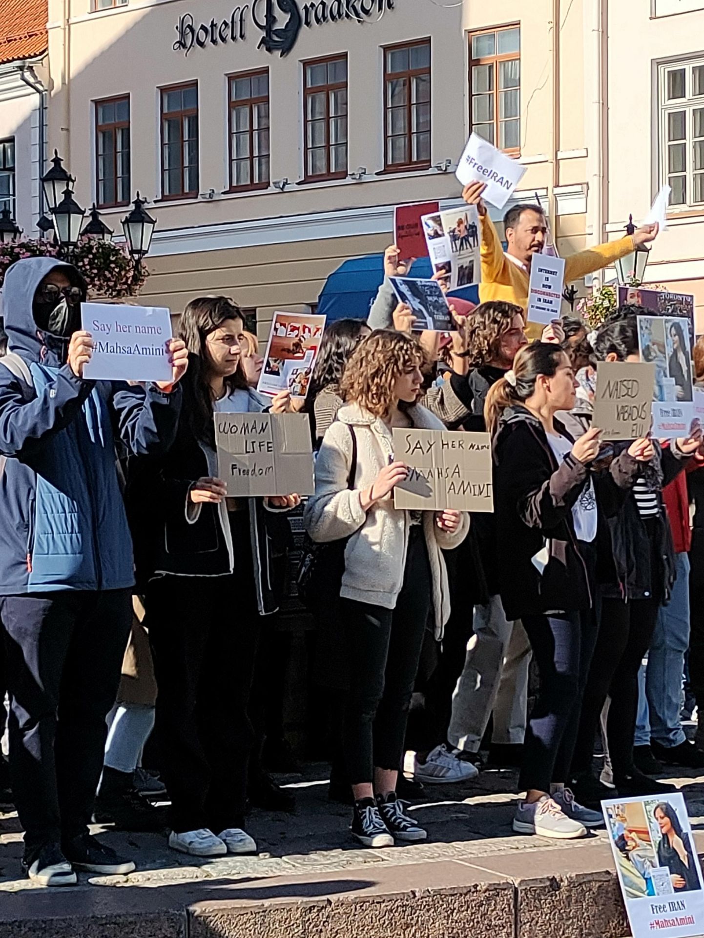 Naistepäeval peetakse meeleavaldus Iraani naiste toetuseks, eelmine protest toimus Tartu 24. septembril.