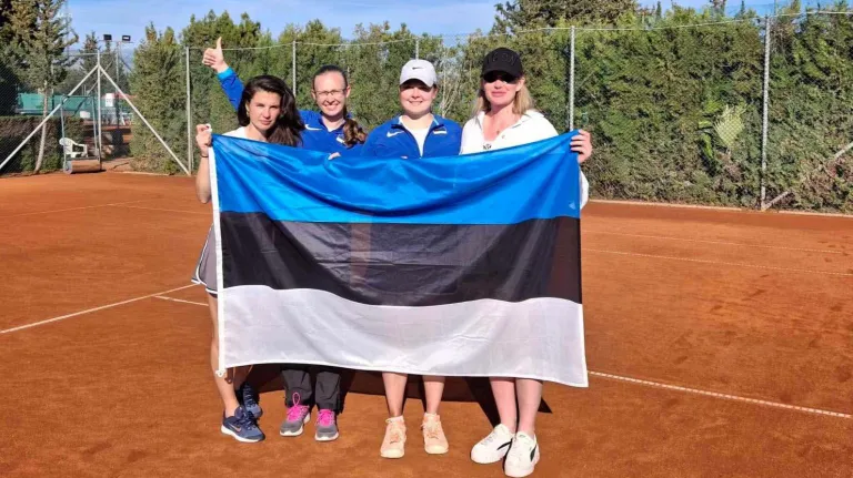 Эстонская женская сборная по теннису завоевала четвертое место на чемпионате мира.
