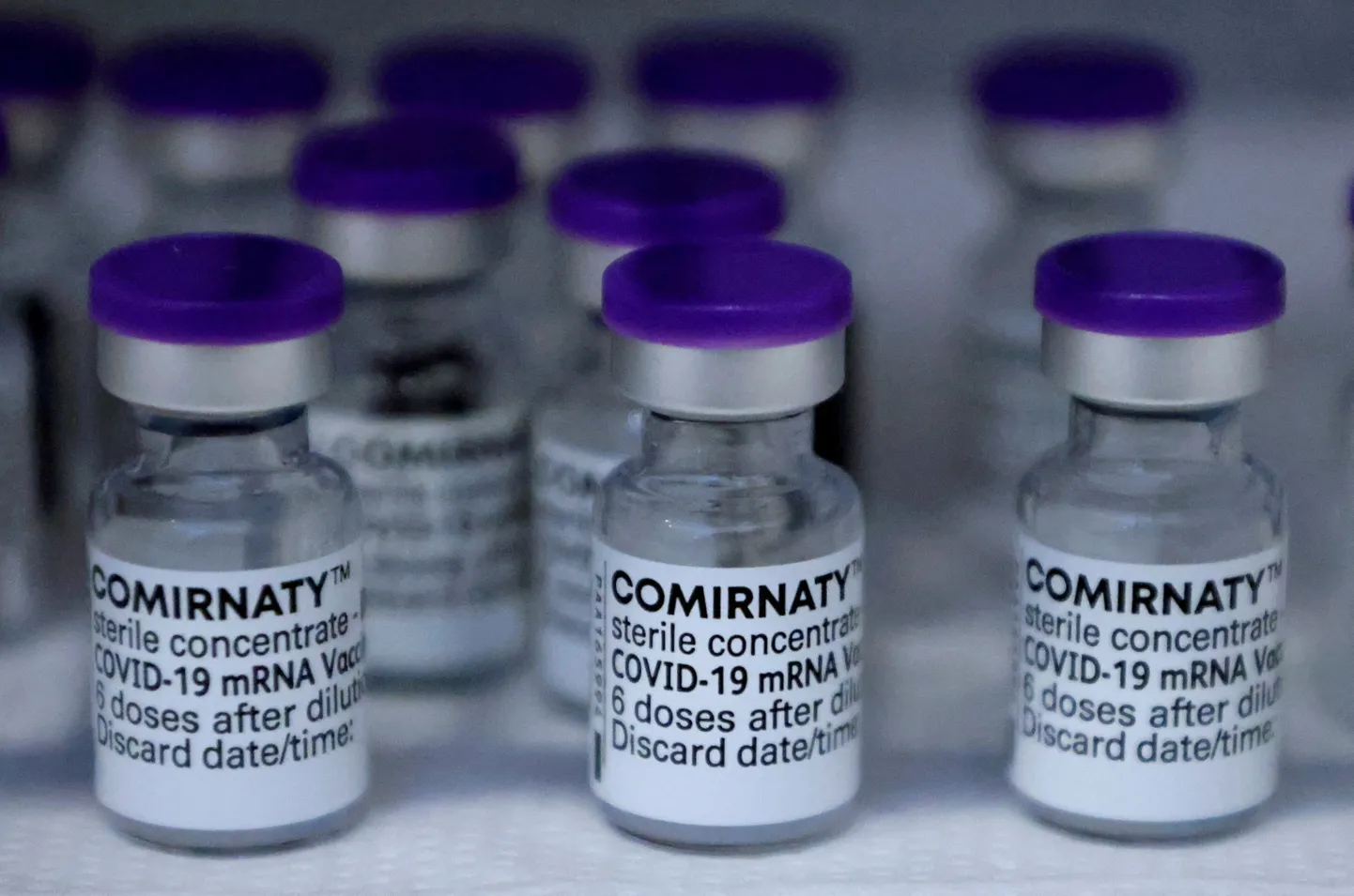 Pfizer-BioNTechi koroonavaktsiin Comirnaty.
