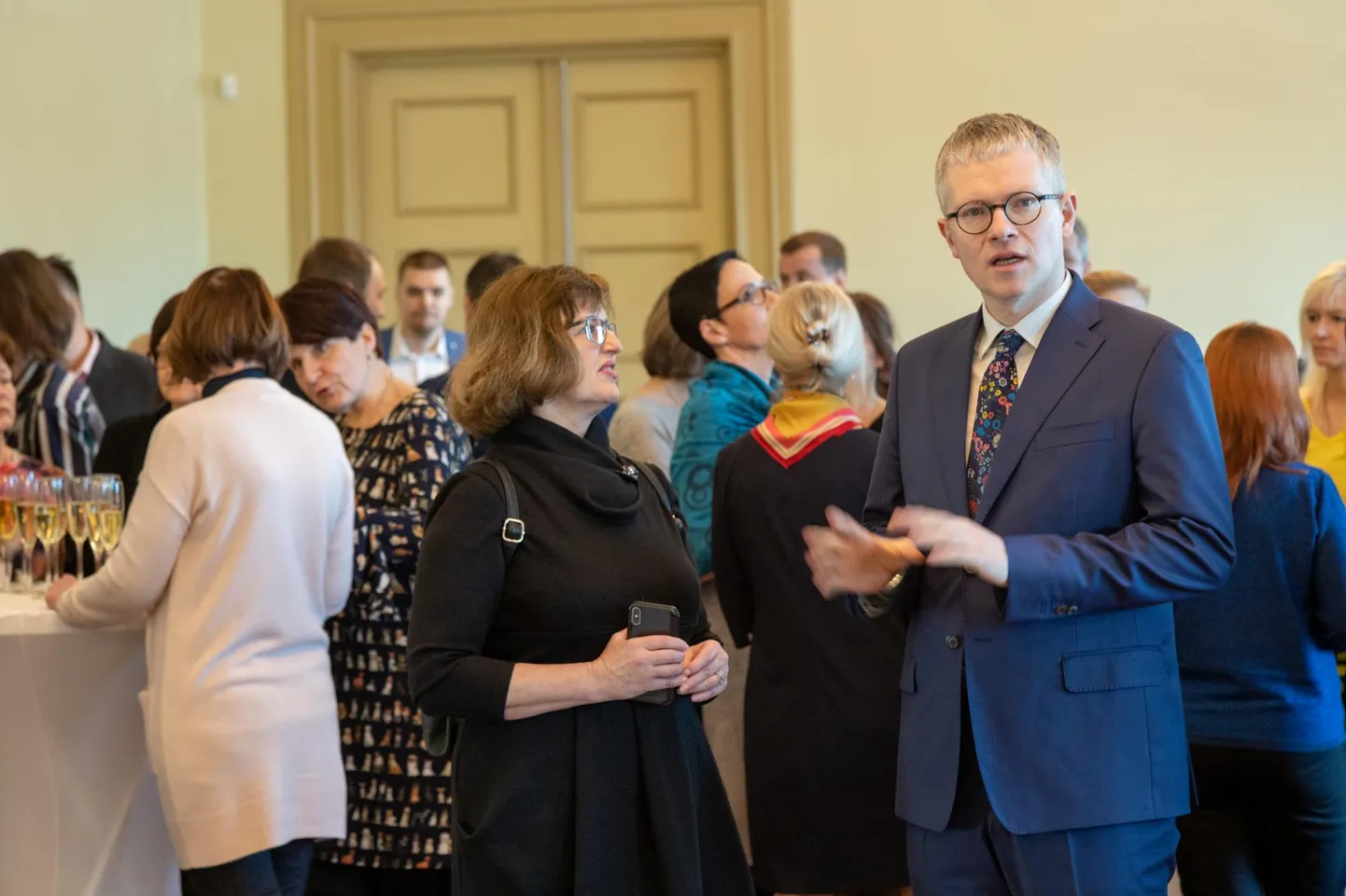 Viljandi riigimaja eilsel pidulikul avamisel osales teiste seas riigihalduse minister Janek Mäggi.