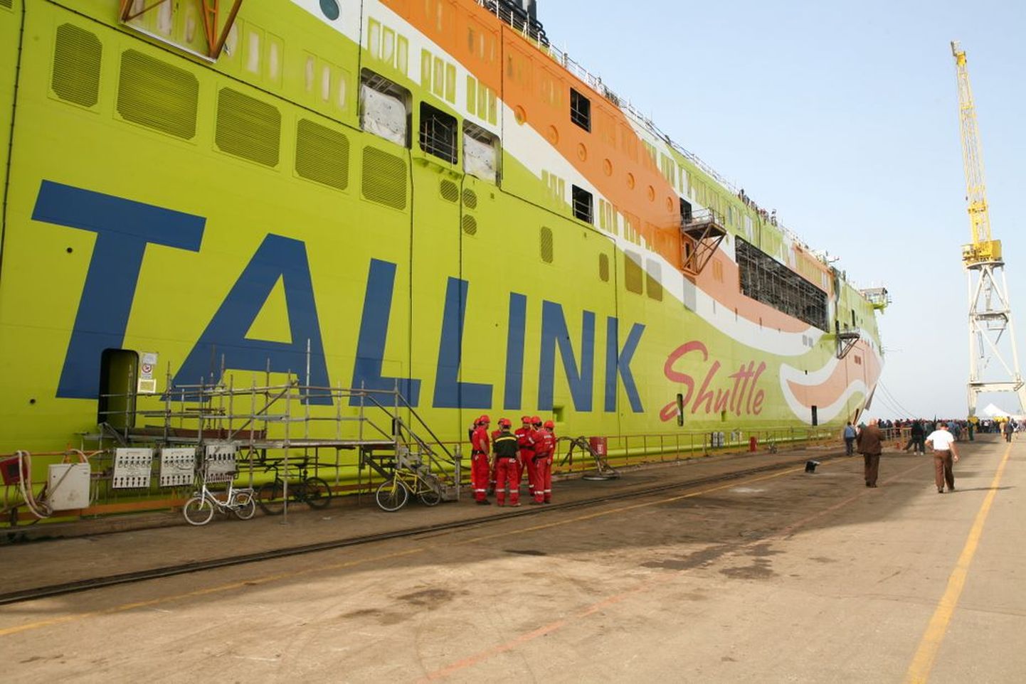 Tallinki uus kiirelaev Superstar.