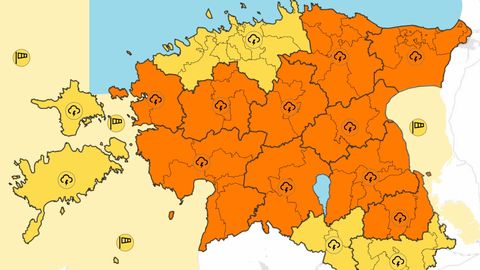 Päästeamet hoiatab: lae telefon, varu joogivesi ja korista õuealalt lahtised esemed