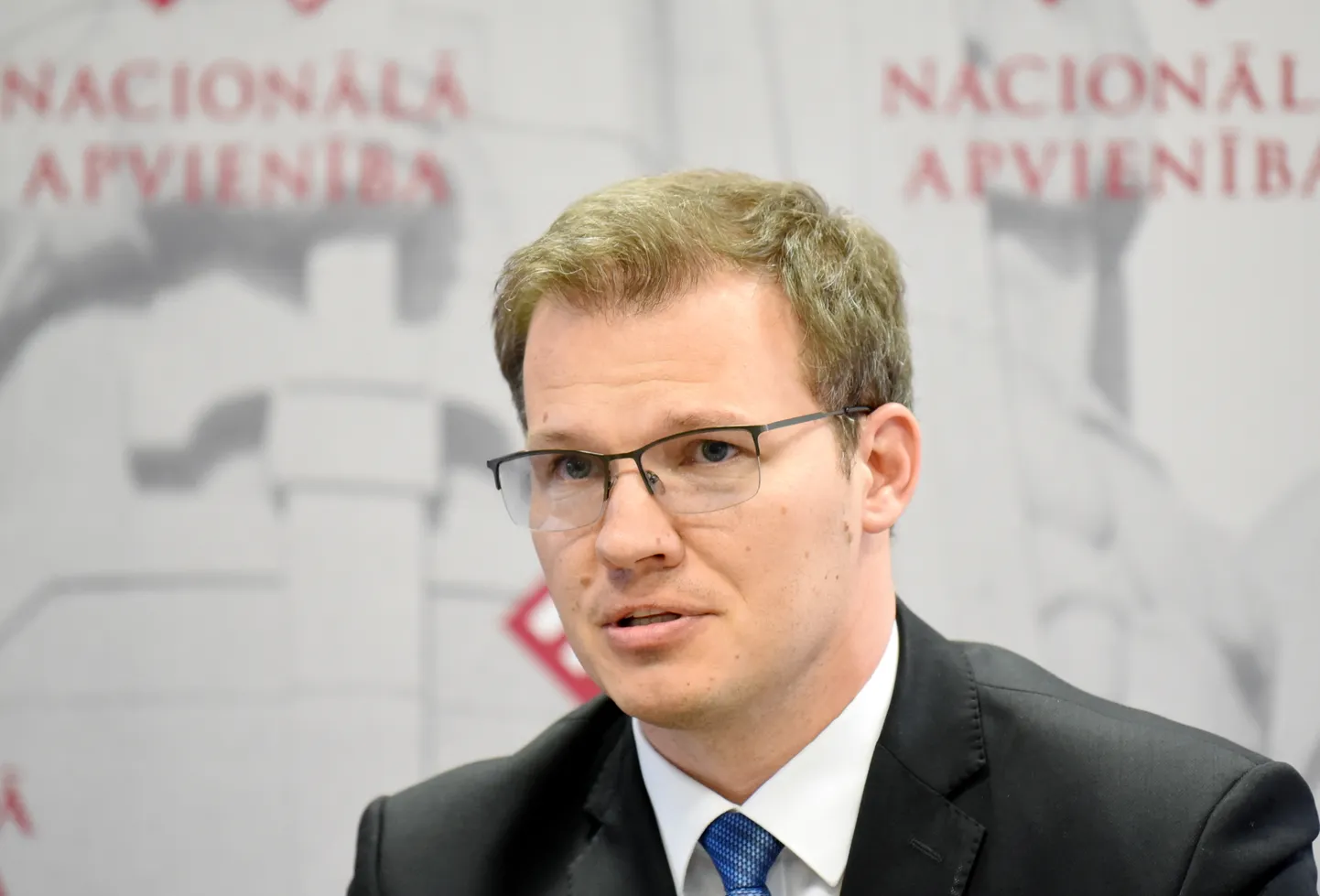 Läti Rahvuslaste Liidu seimisaadik Raivis Dzintars.