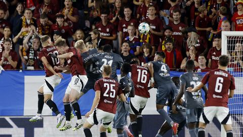 "Riga" futbolistiem zaudējums pirmajā spēlē Prāgā