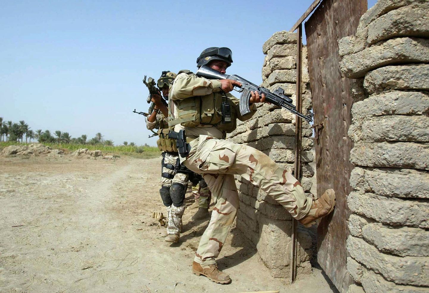 Sõdurid Iraagis.