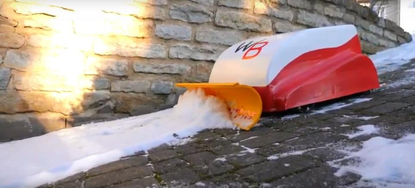 Videopilt Winterbeateri kodulehel näitab, et lumesahka on edukalt katsetatud ka välitingimustes.