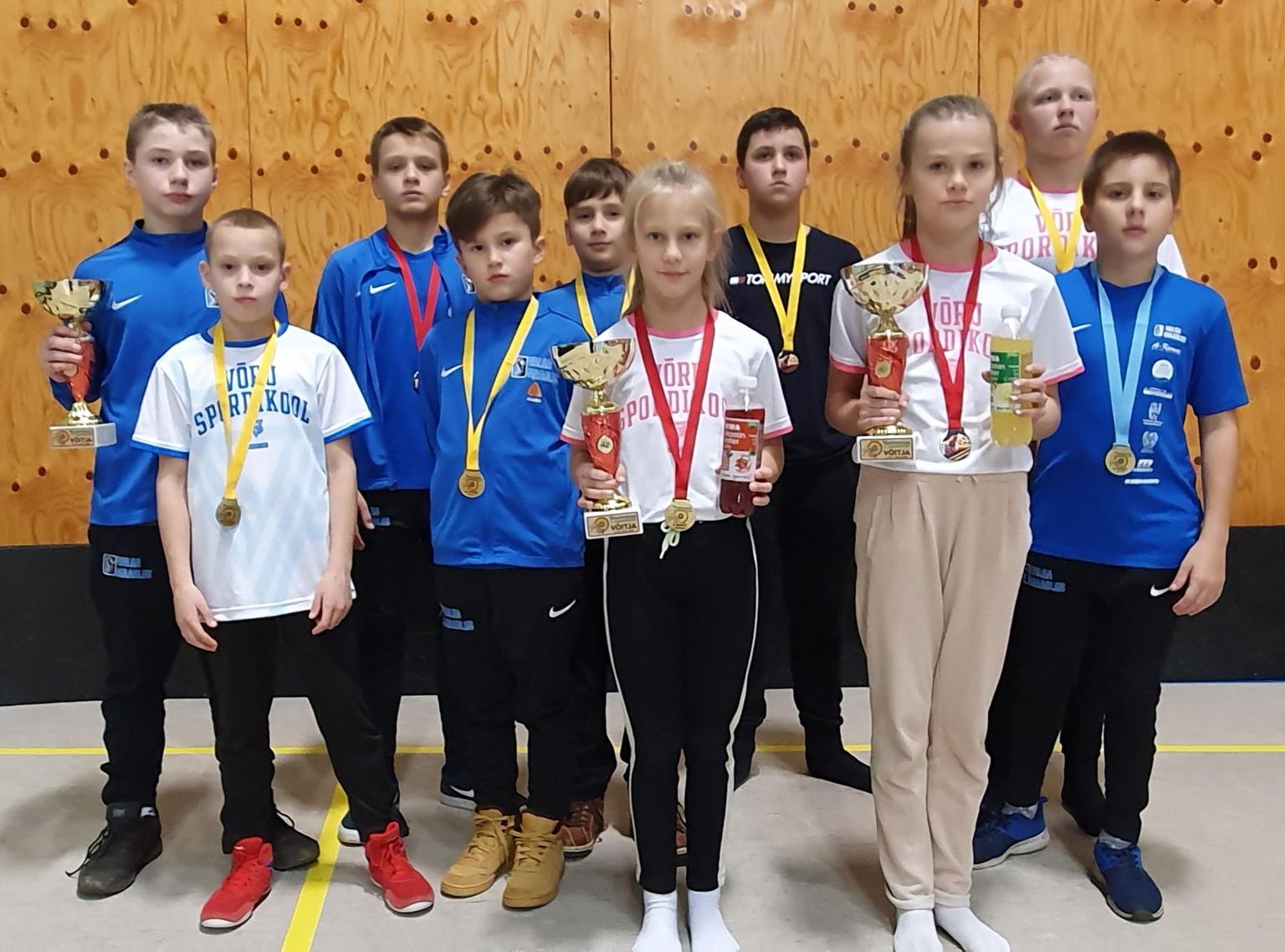 Võru spordikooli ja Valga spordiklubi noormaadlejad võitsid kümme auhinnalist kohta.