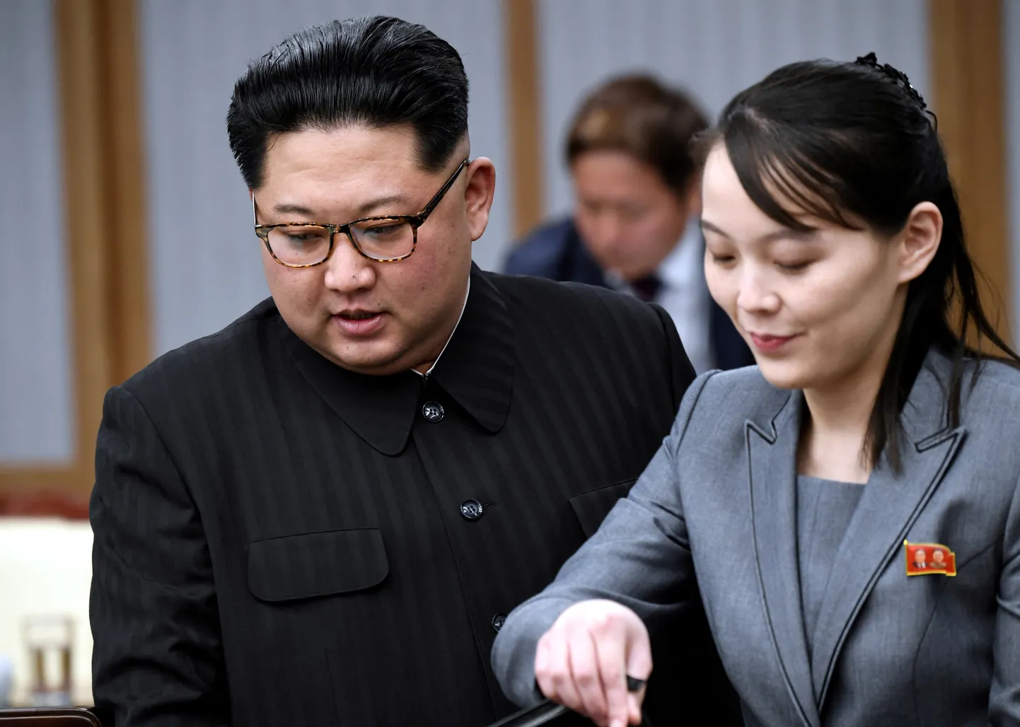 Kim Jong-un ja Kim Yo-jong.