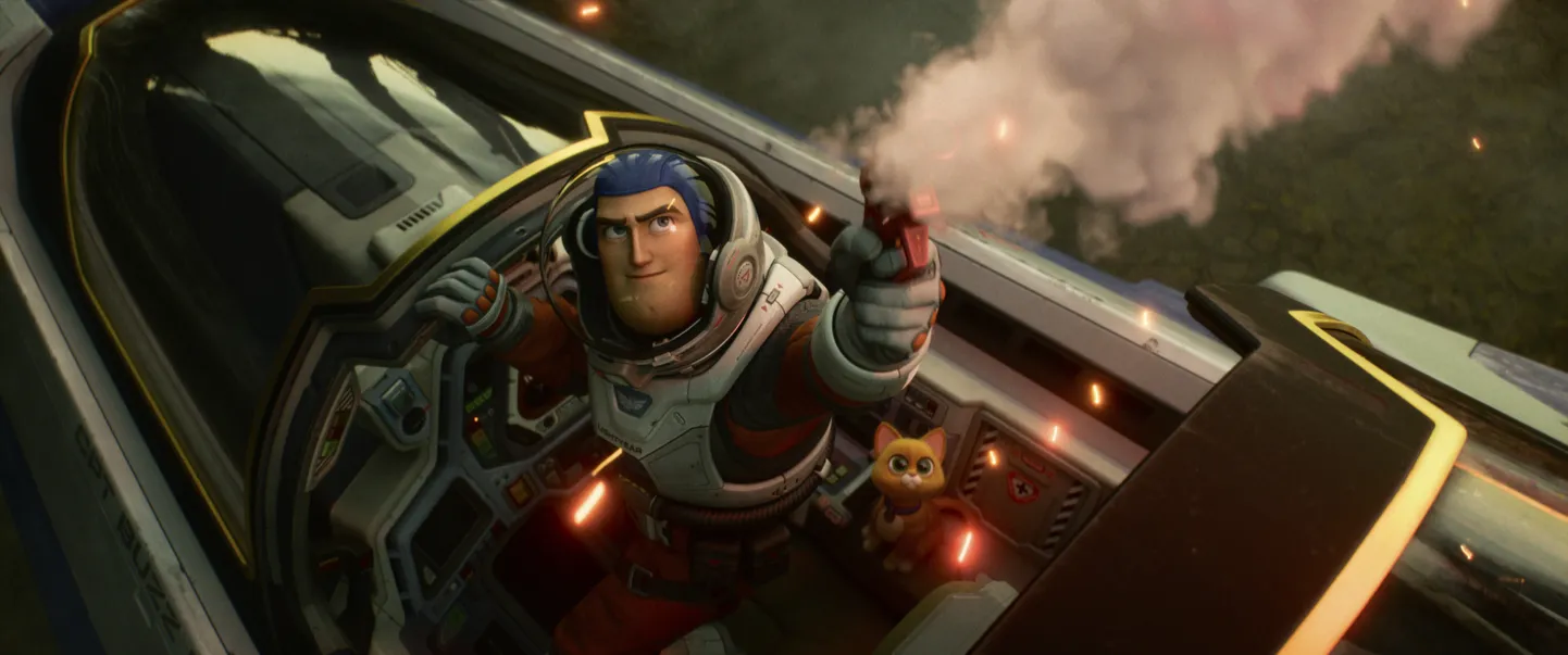 Buzz Lightyear (Chris Evans) Pixari seiklusfilmis «Lightyear»