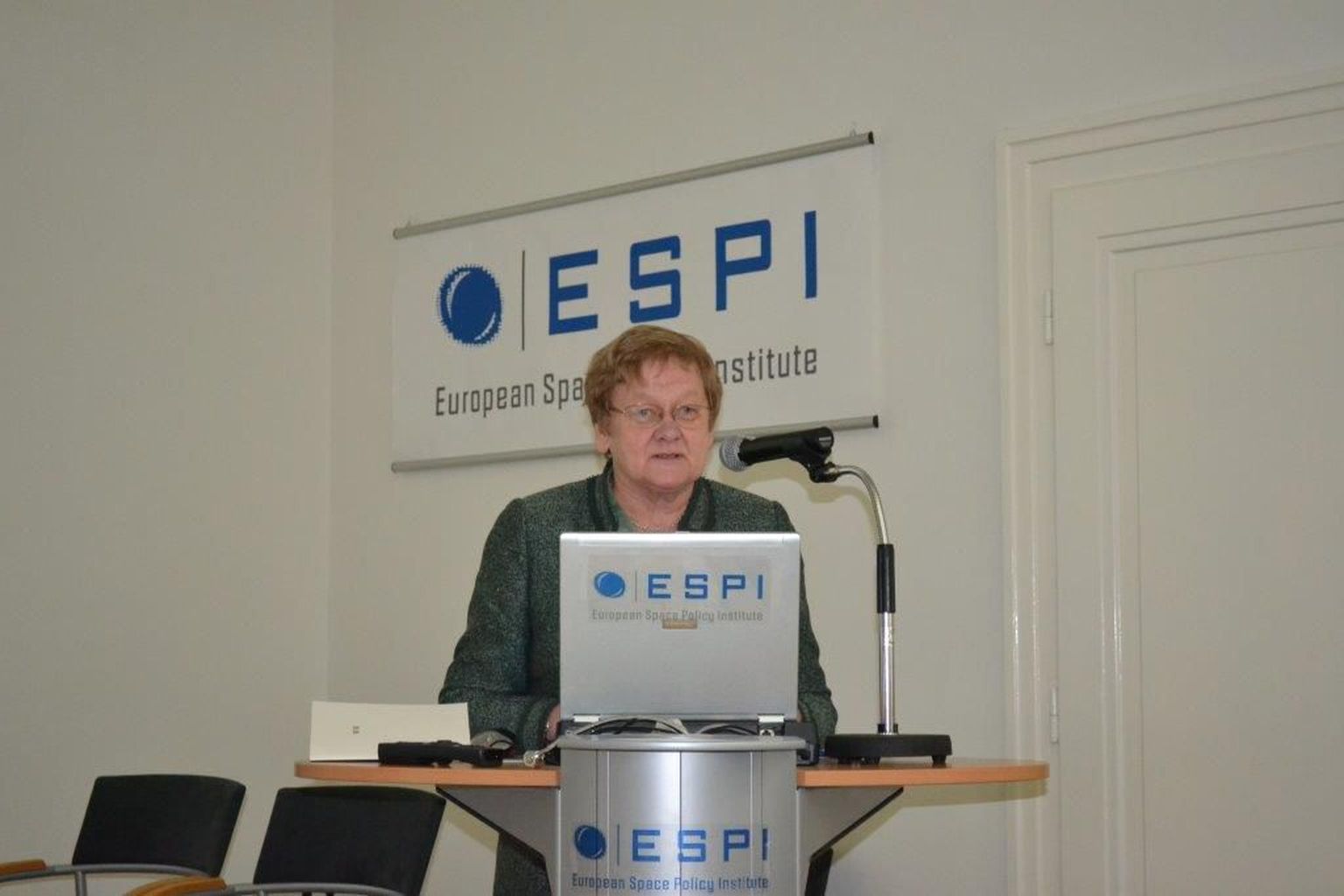 Выступление Эне Эргма на заседании ЕИКП в 2012 году.