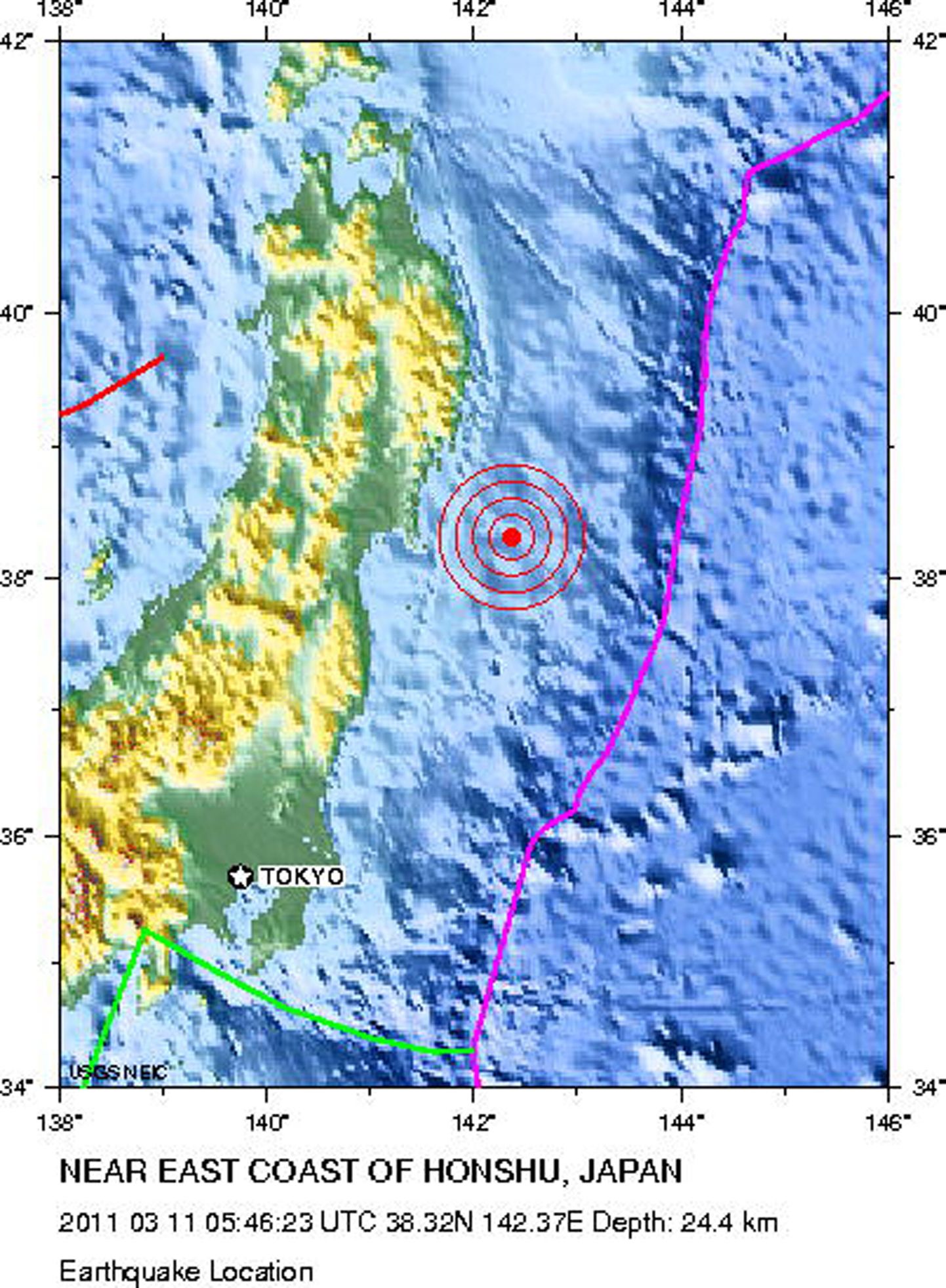 GPSi andmed: maavärin nihutas Jaapanit neli meetrit