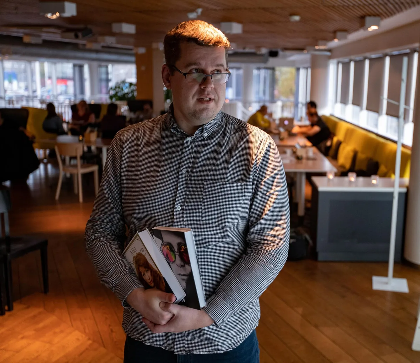 Kirjastuse Tänapäev peatoimetaja Tauno Vahter