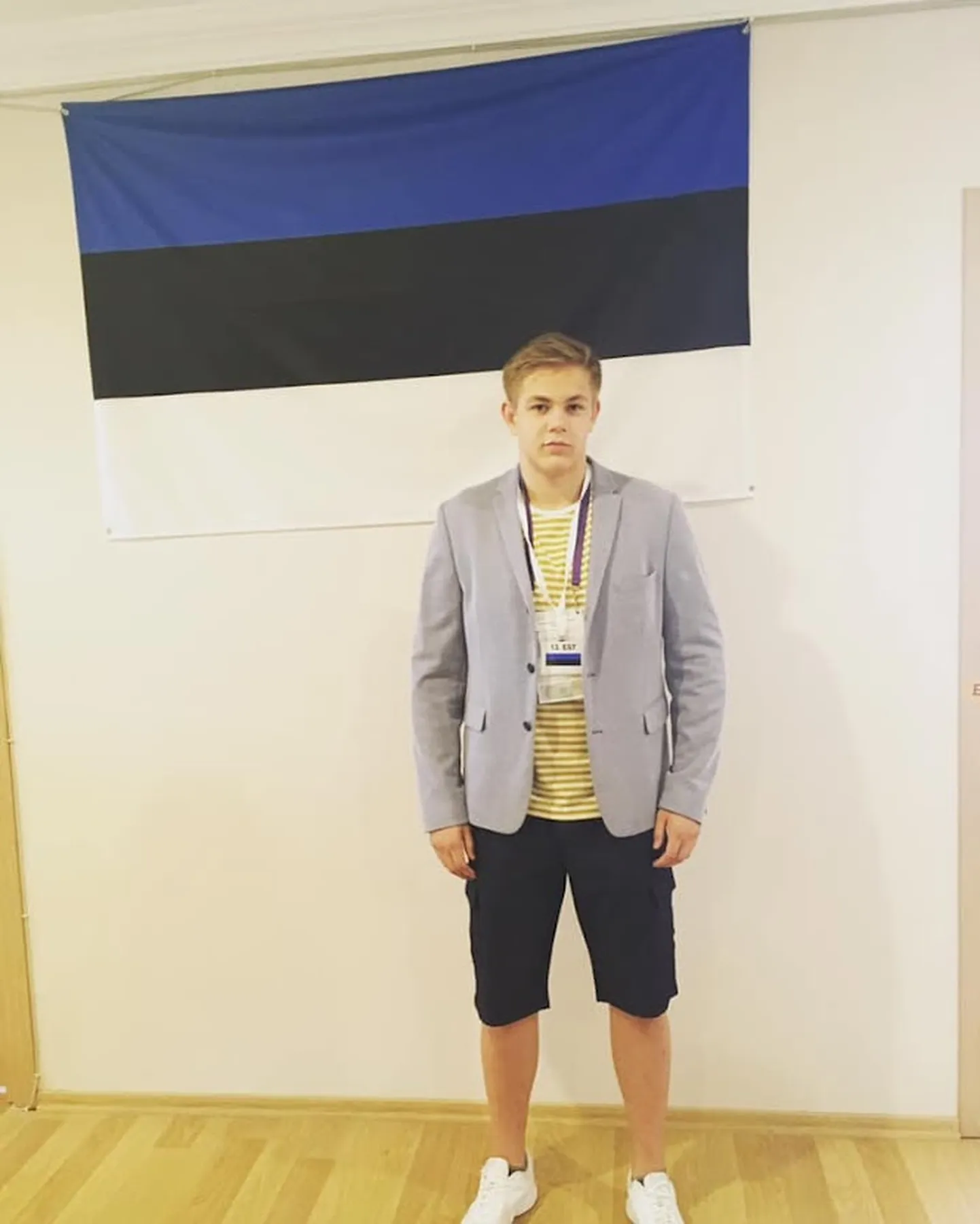 Eesti judoka Karl Tani Priilinn-Türk.