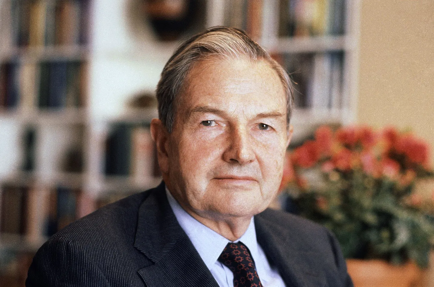 David Rockefeller 1981. aasta fotol.