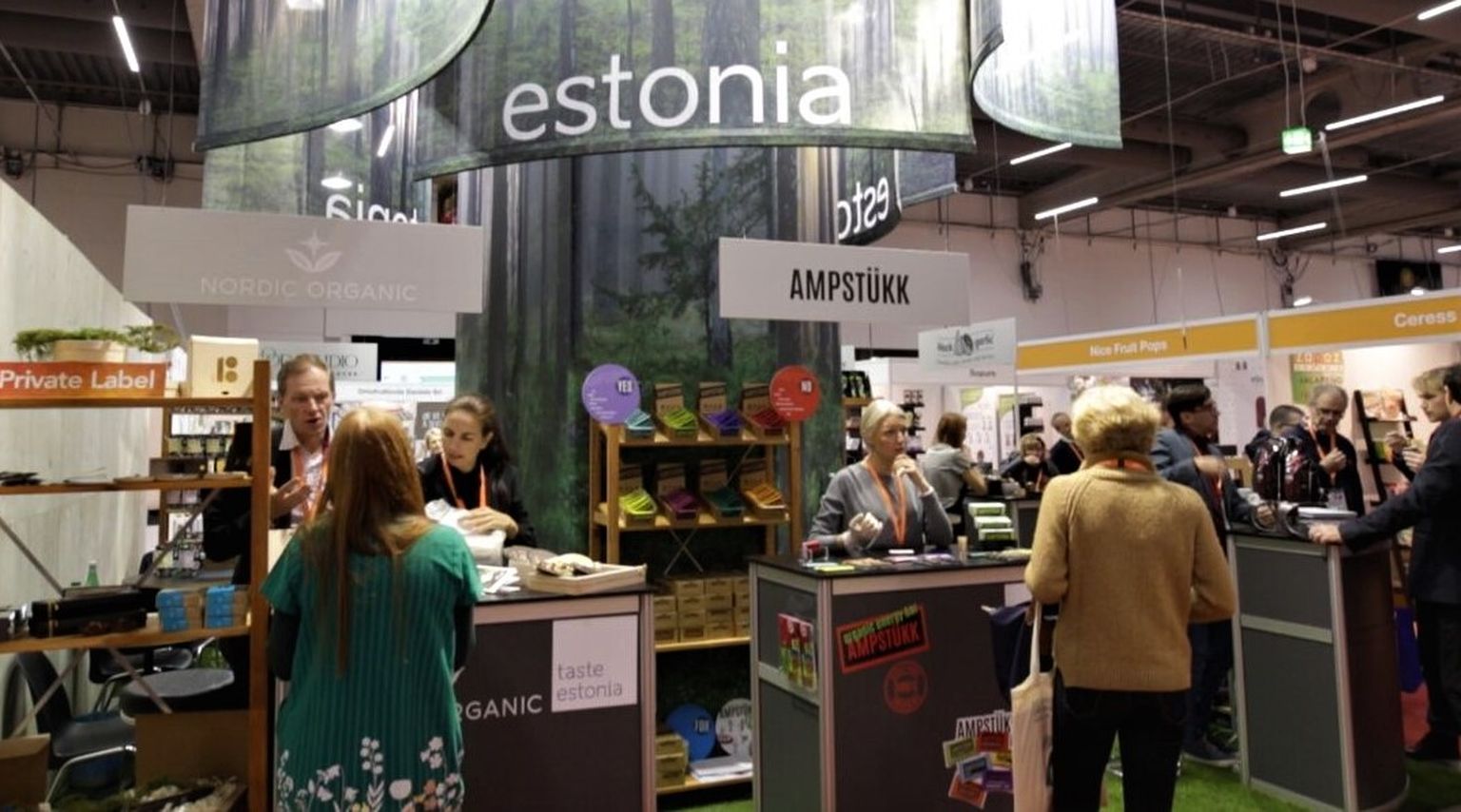 Fotomeenutus eelmisel nädalal Rootsis Malmös toimunud Põhjamaade suurimalt mahemessilt Nord Organic Food Fair, kus Põllumajandus-Kaubanduskoja toel oli esindatud kuus Eesti ettevõtet.