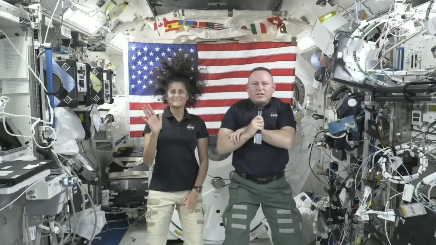 Suni Williams ja Butch Wilmore.