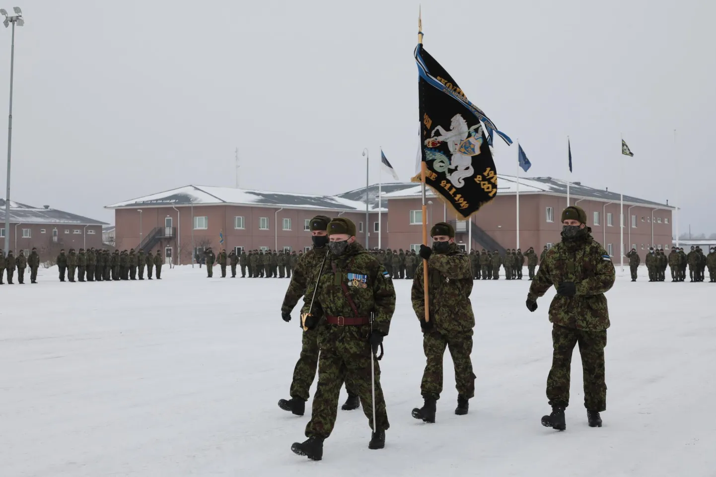 Scoutspataljoni võitlejad tähistasid oma kuulsaima lahingu aastapäeva ka Tapa sõjaväelinnakus.