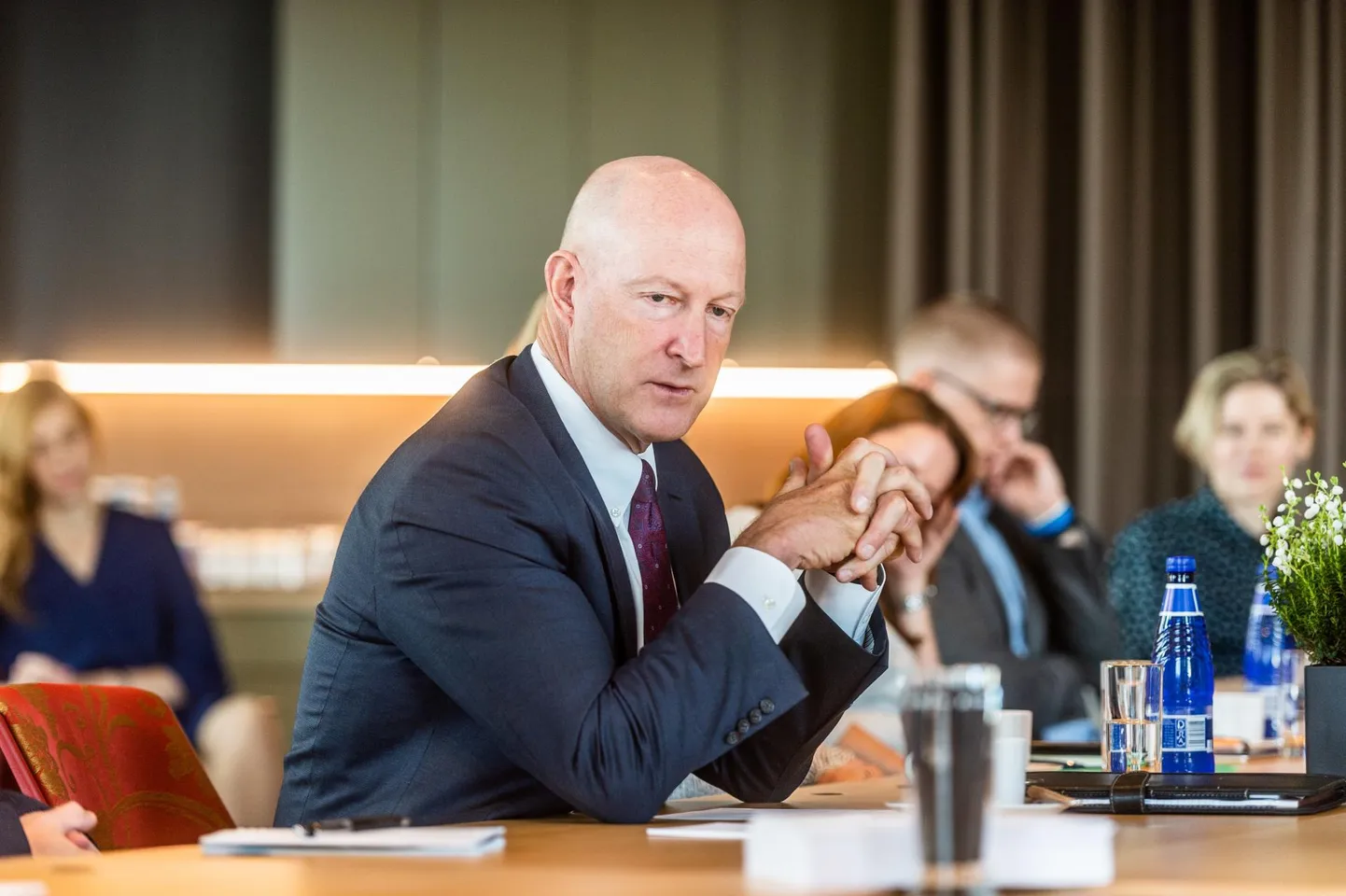 Ian Brzezinski külastas eile Tallinnas Rahvusvahelist Kaitseuuringute Keskust.