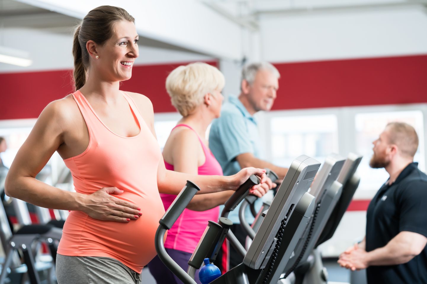 Raseduse ajal edasi treenides tasub oma tervist jälgida.