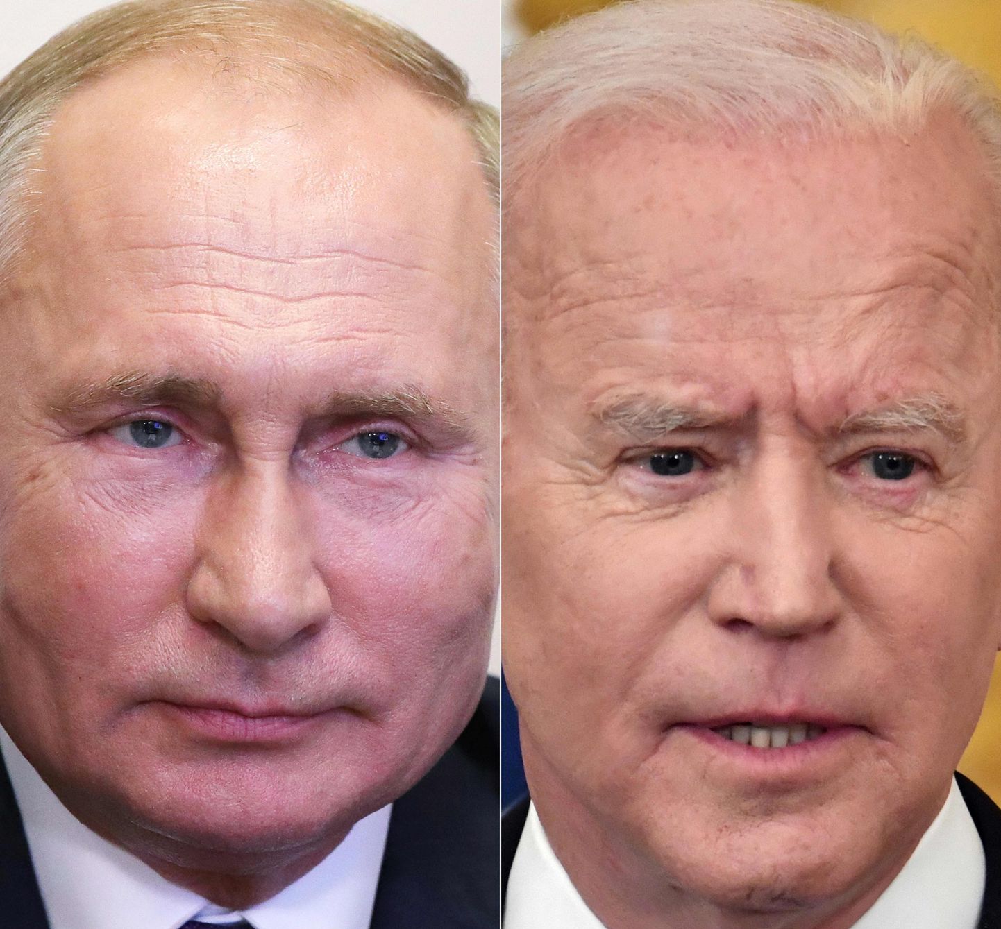 Владимир Путин и Джозеф Байден.
