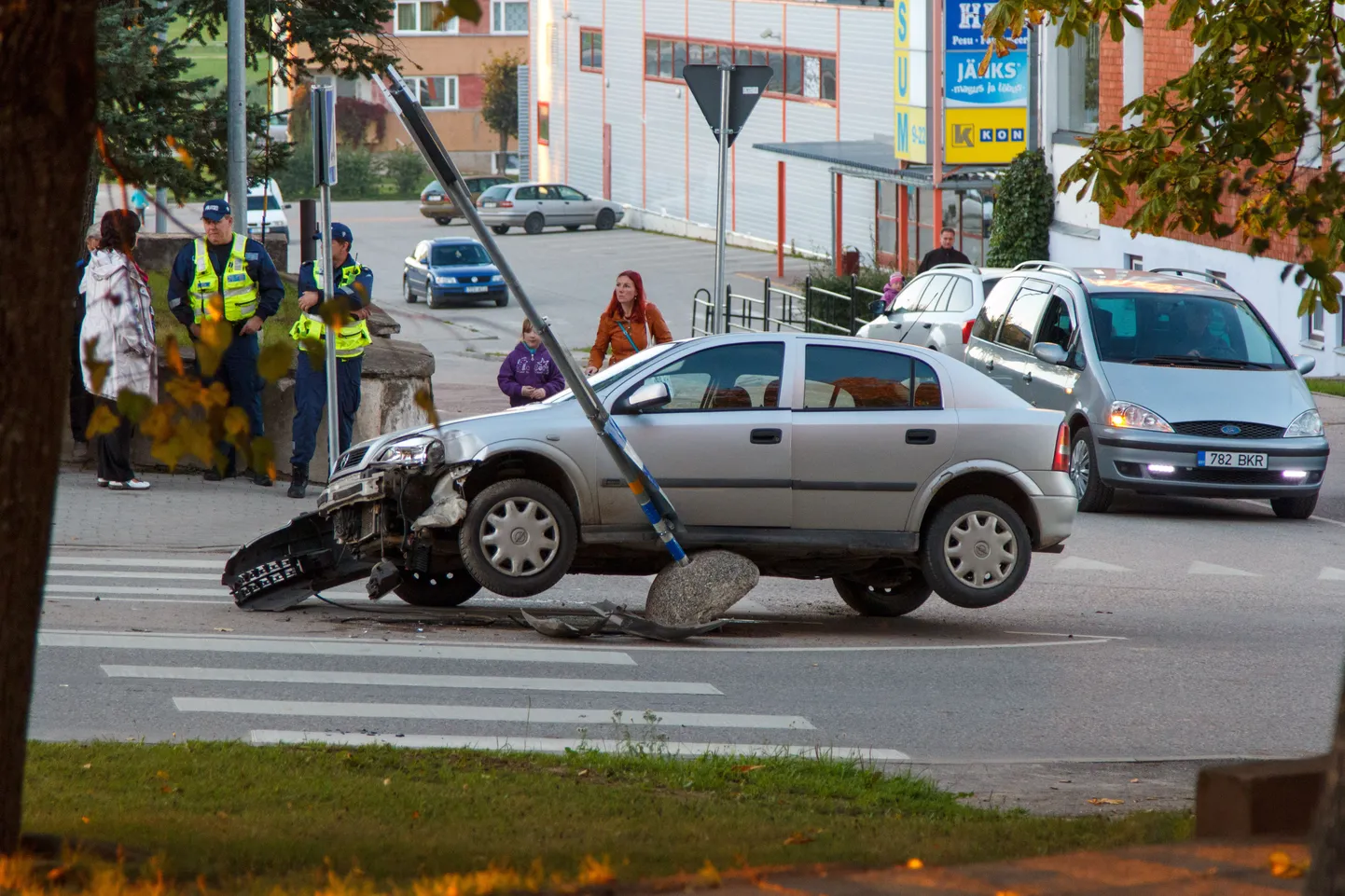 Liiklusõnnetus.
