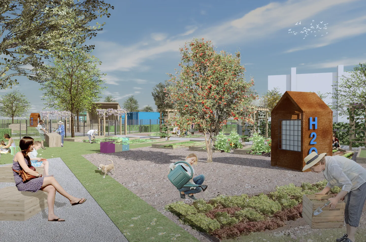 Ühisaia eelprojekti 3D visualisatsioon
