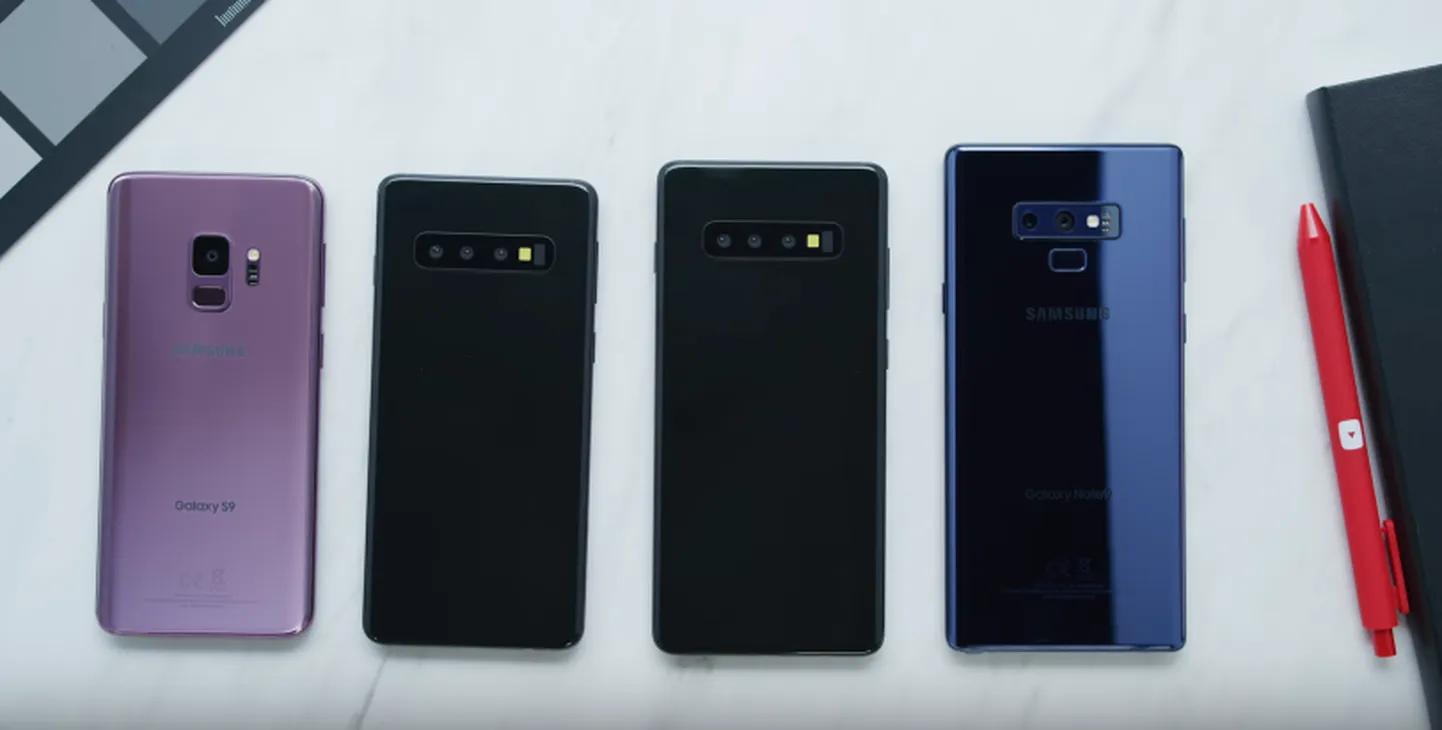 Новые смартфоны Samsung.