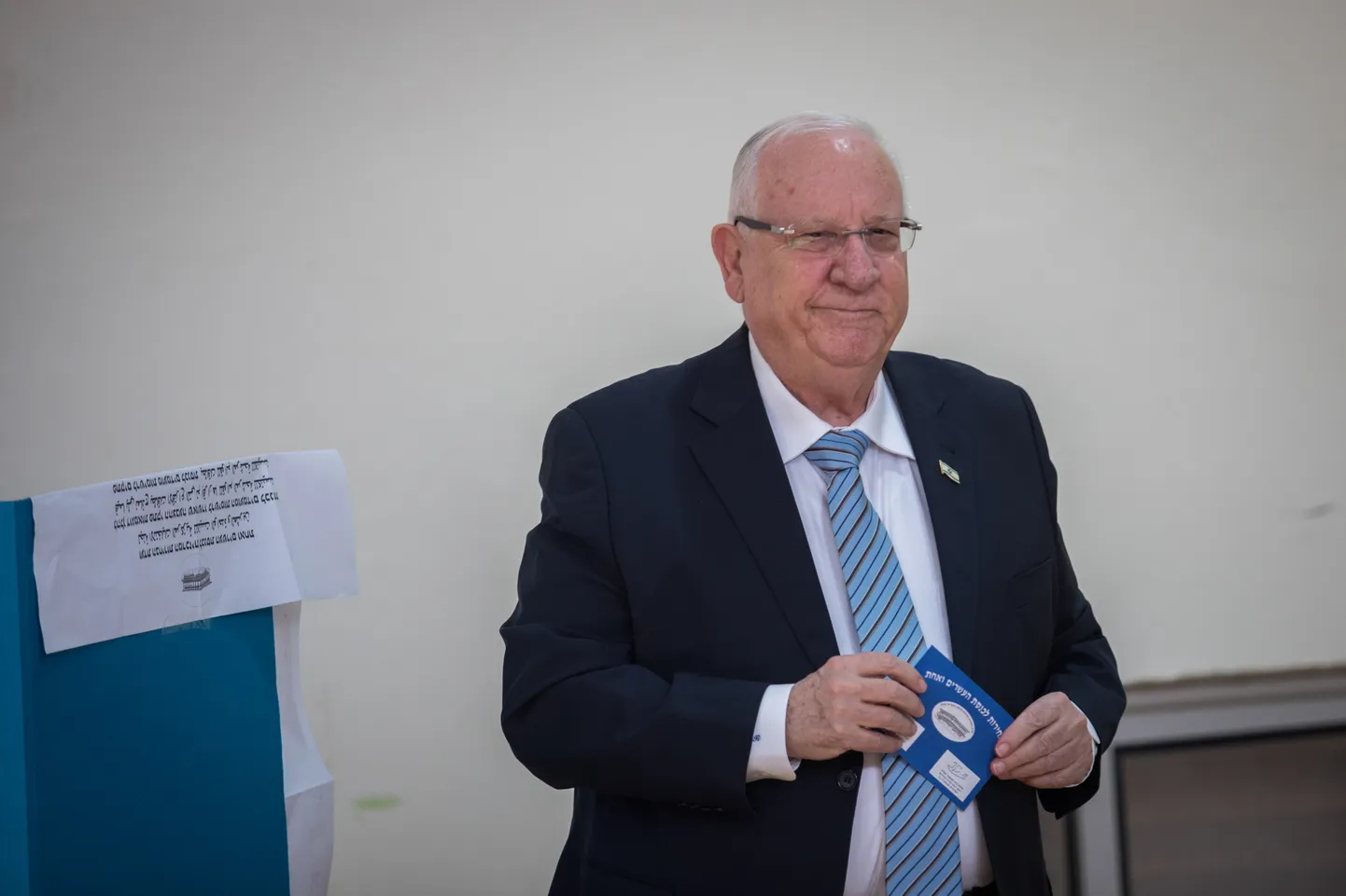 Iisraeli president Reuvlen Rivlin