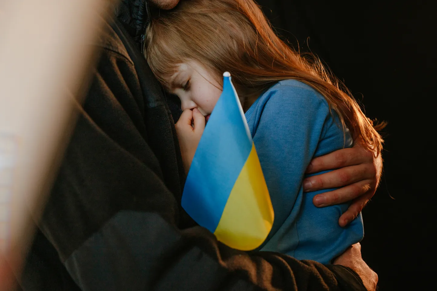 Украинская девочка. Иллюстративный кадр.
