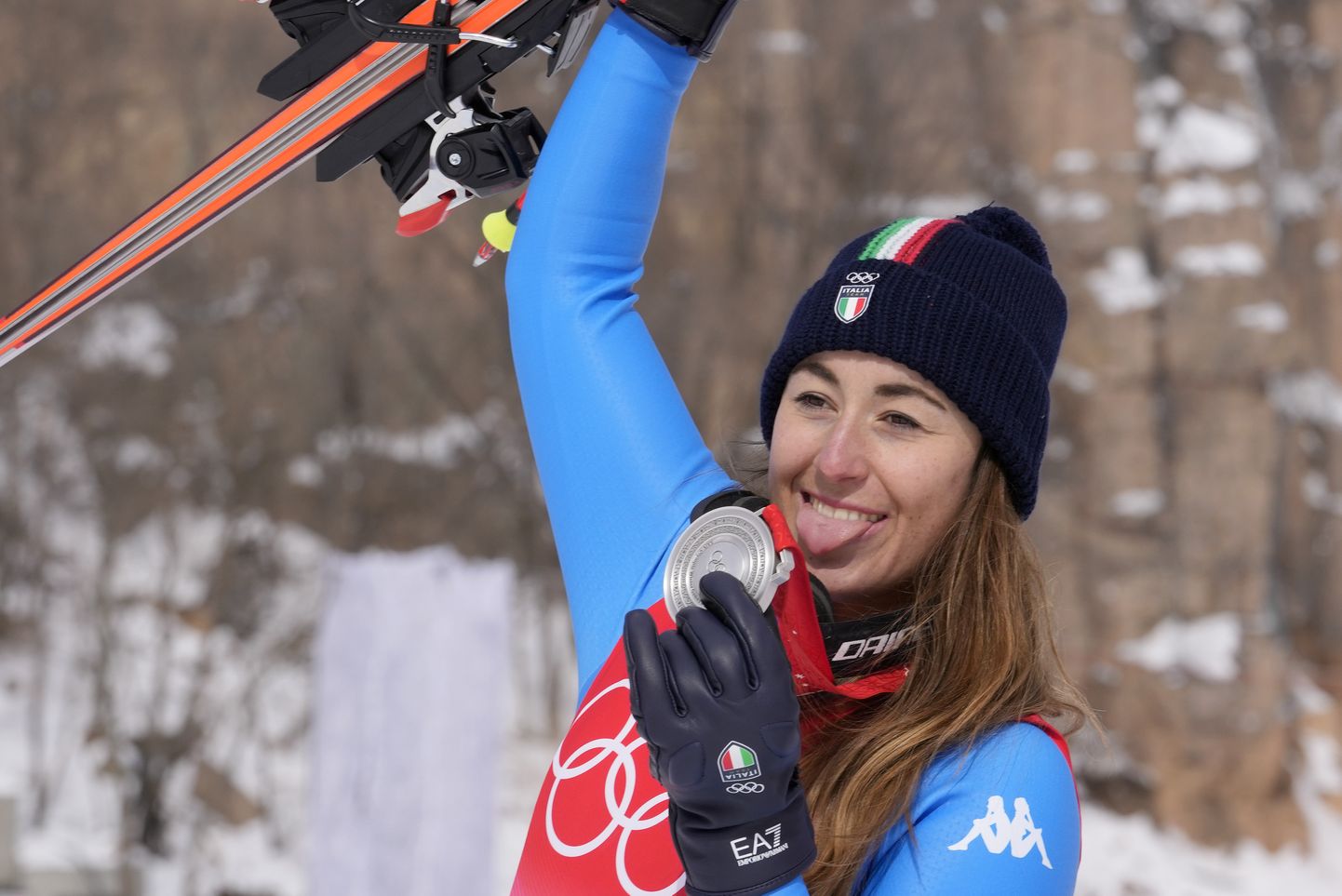 Sofia Goggia Pekingi olümpial.