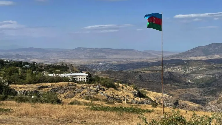 Вид на Степанакерт.