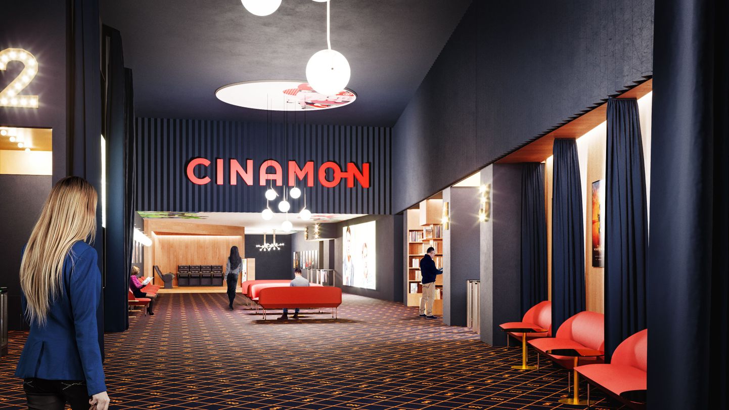Cinamon avab 2018. aasta oktoobris uues kaubandus- ja meelelahutuskeskuses T1 Mall of Tallinn uue kino.