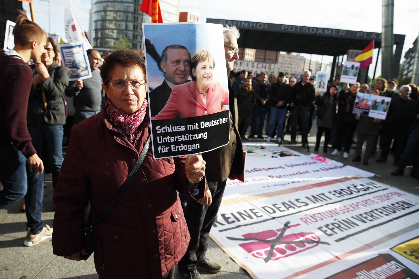 Türgi presidendi visiidi ajal toimuvad Saksamaal mitmel pool meeleavaldused.