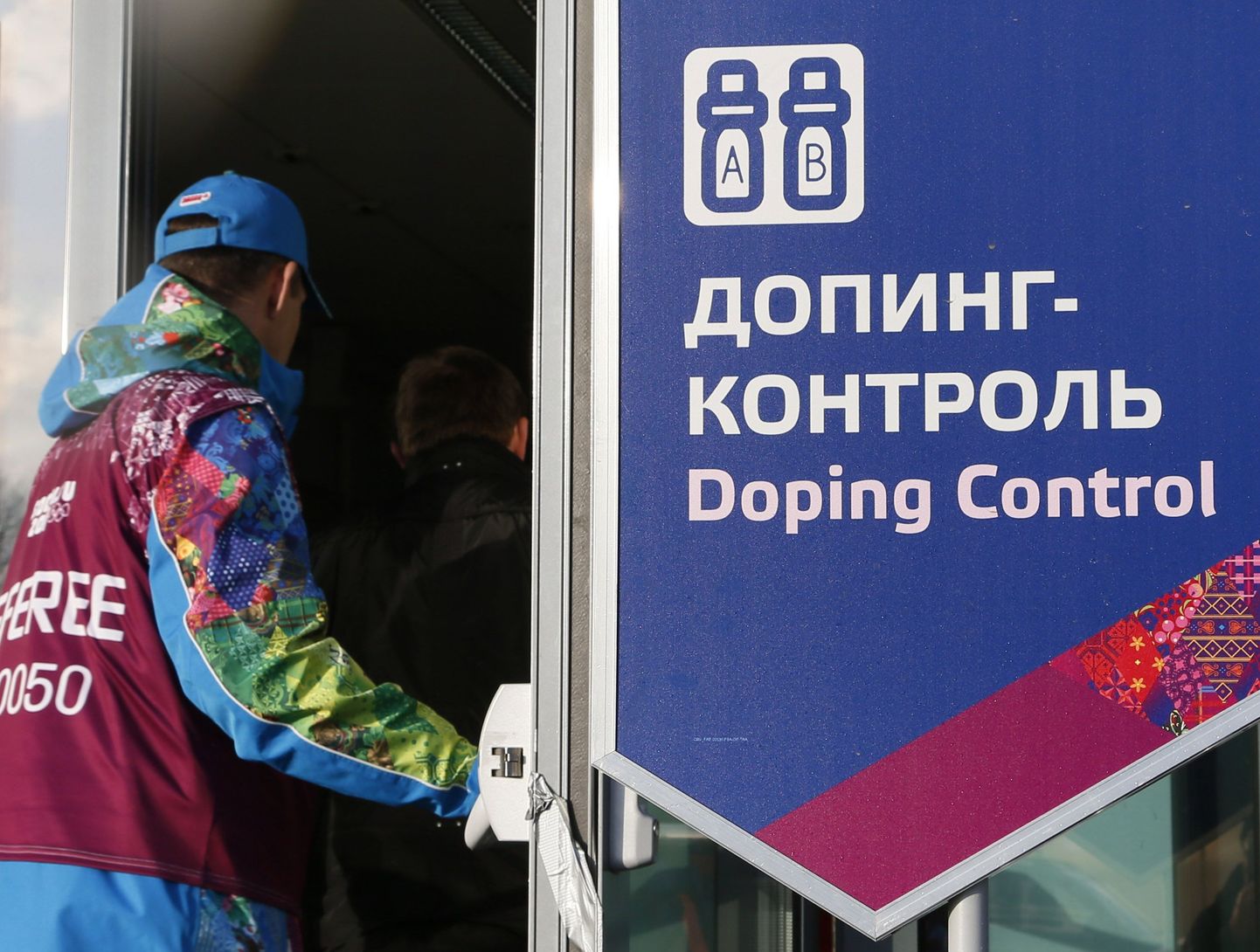 Sotši olümpiamängude dopingukontroll.